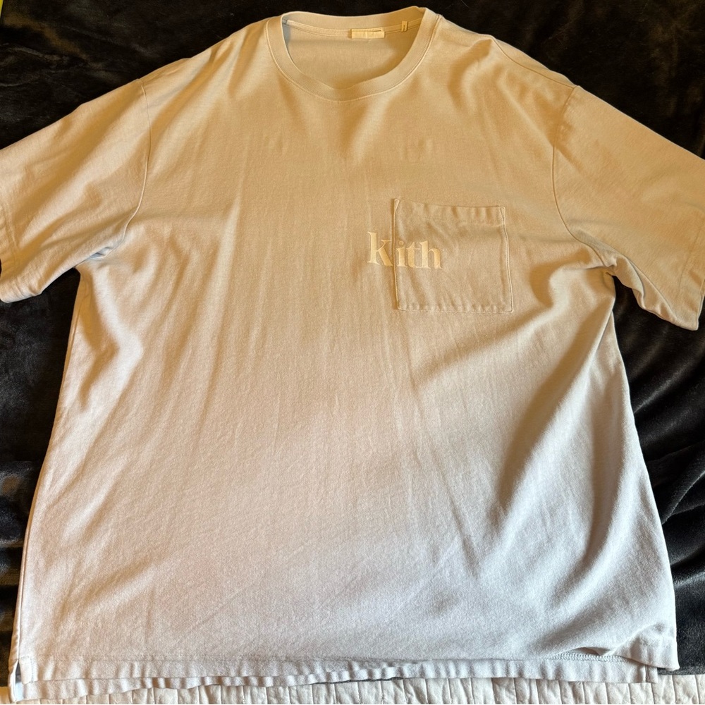 Kith Sky Blue Pocket Tee